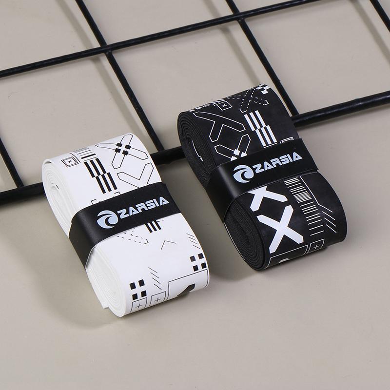 Tennis Badminton Racket Paddle Head Protection Tape Sticker Racket Overgrips Self-Adhesive Shock Absorption Non-Slip Grip Tape