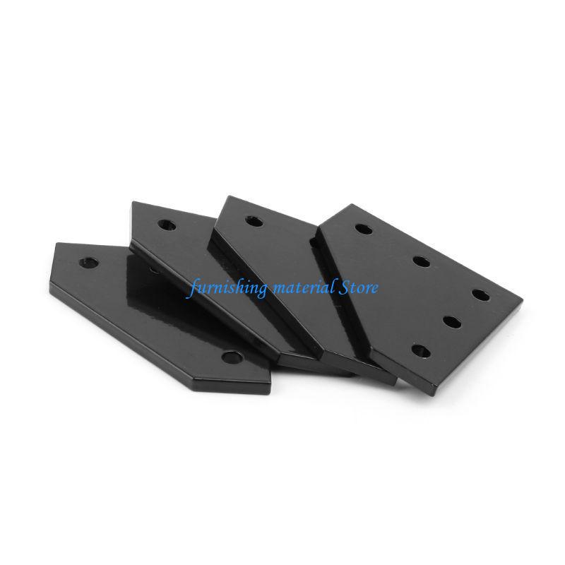 Y5GD 4pcs 5-hole Joint Boards 90 Degree Corner Bracket For 2020 Aluminum Profil