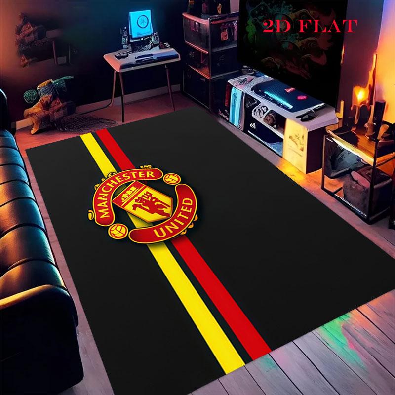 Round MUFC Rug Carpet Rug for Living Room Bedroom Home Sofa Decoration,Kids play Nonslip Floor Mat