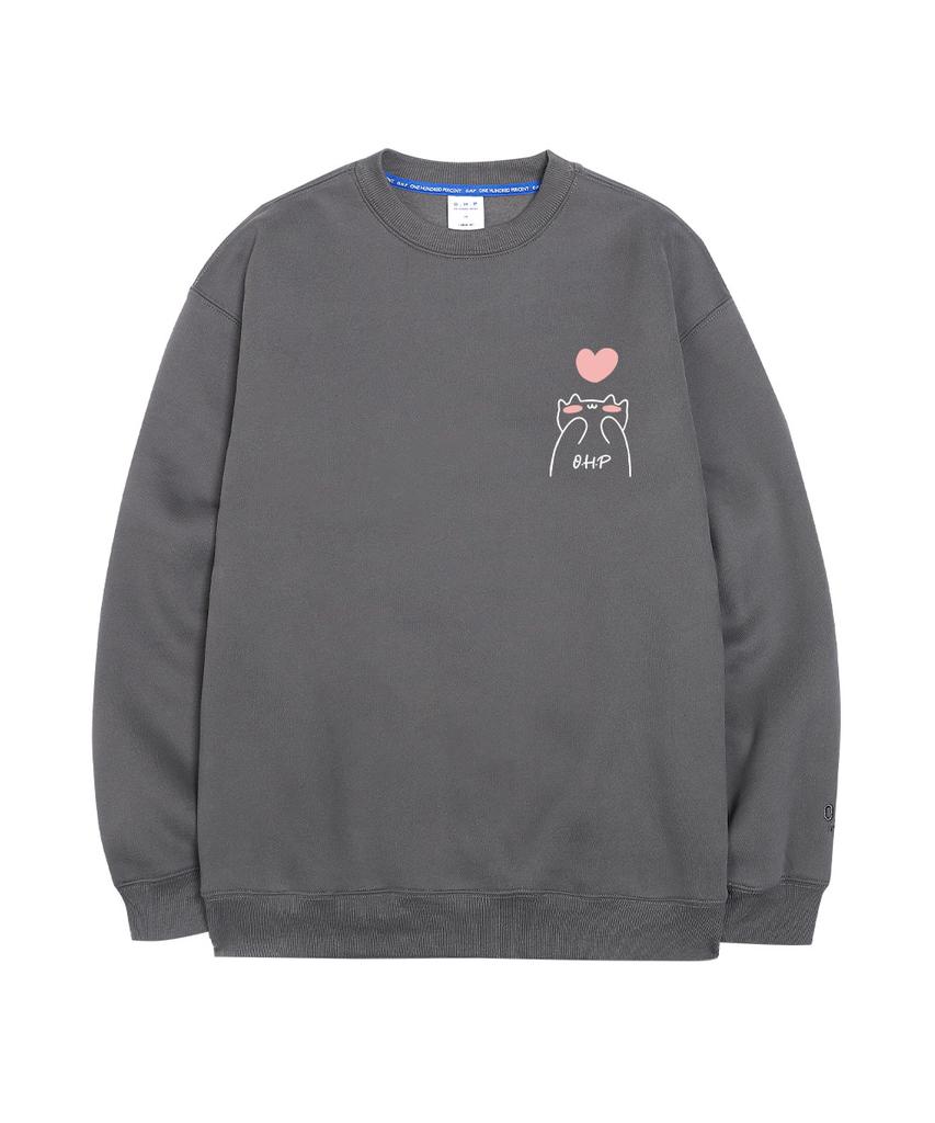 OHP Ohpxharmonia Catheart Fleece-Lined Sweatshirt