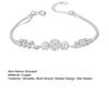 Star Chain Bracelet Minimalist Star Beads Bracelet Multi Strand Chain Link Charm Dainty Bracelet Simple Jewelry Gift for Teens Women