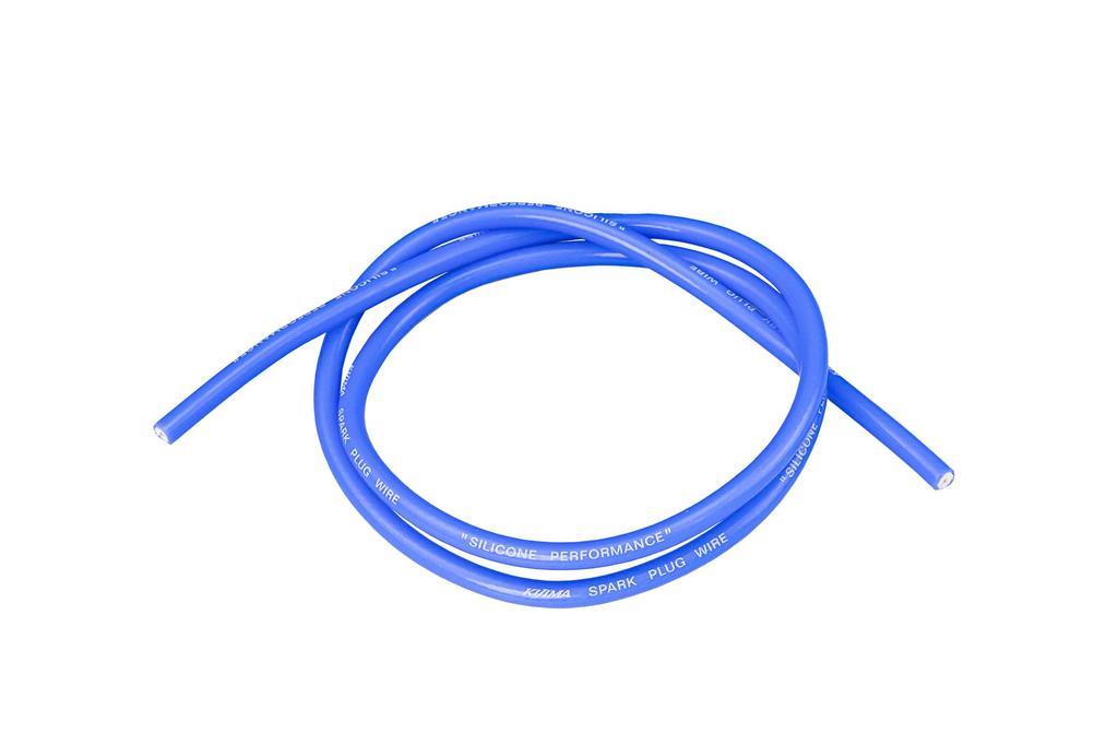 Kijima 304-4101L Motorcycle Parts Silicone Cord Length 3.3 ft (1 m) Anti-Leakage Blue