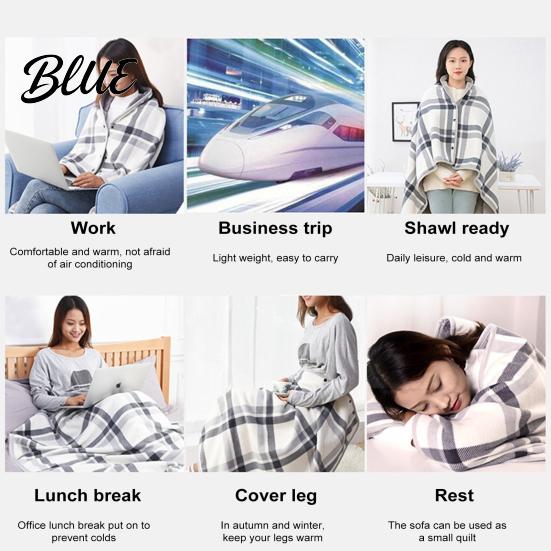 Double-layered Velvet Throw Lightweight Single-Breasted Soft Double-Layered Plaid Super Winter Blanket Thermal Insulation Shawl Nap