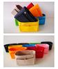 Large Capacity Felt Makeup Bag: Multifunctional Women's Travel Organizer with Snap Closure