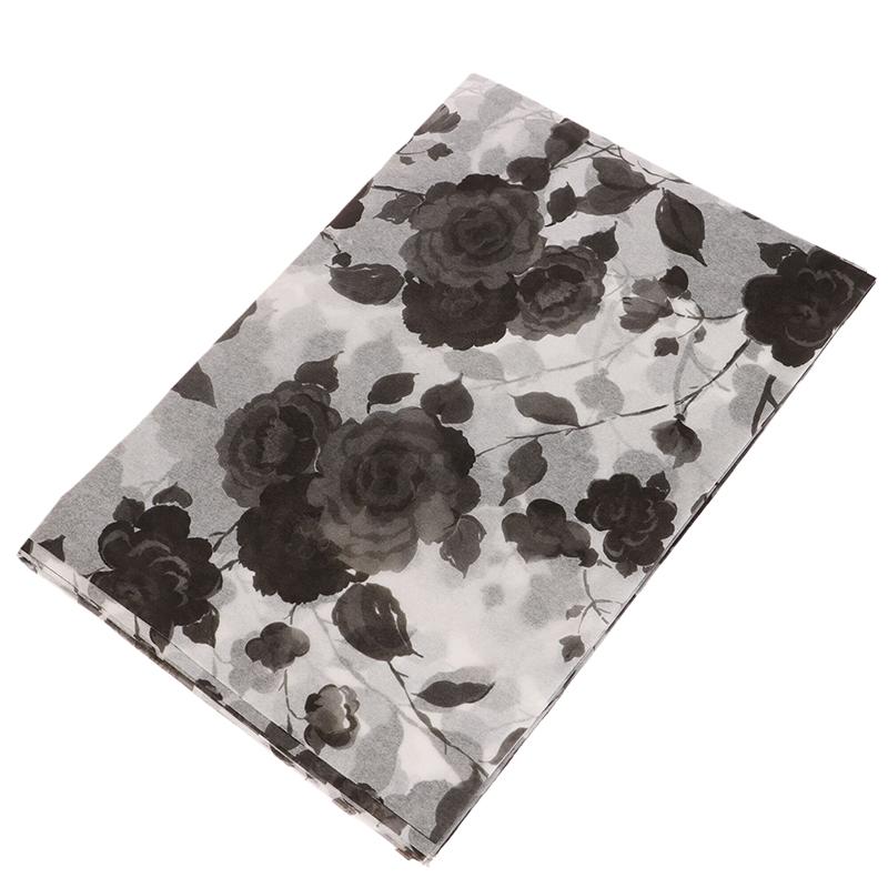 10 Pezzi Rosa Nera Carta Carta Impastata a Mano Carta di Cotone Mazzo Fiore Carta Avvolgimento Fiori Carta Avvolgimento Fiori Torta Cottura Regalo