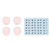 Kotobukiya So-Sei-Shoen Customize Face & Decal Set Vol.1 18mm 1/10 Scale Plastic Model Kit, Pre-Colored