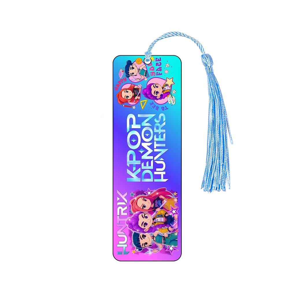 Kpop Dämonenjäger Huntrix Zeichentrick Lesezeichen Anime Niedliche Schreibwaren Buchliebhaber Schulbedarf