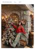 New Winter Arrival: Retro Fair Isle Red Jacquard Knit Top - Cozy, Soft, Fluffy Sweater for Women
