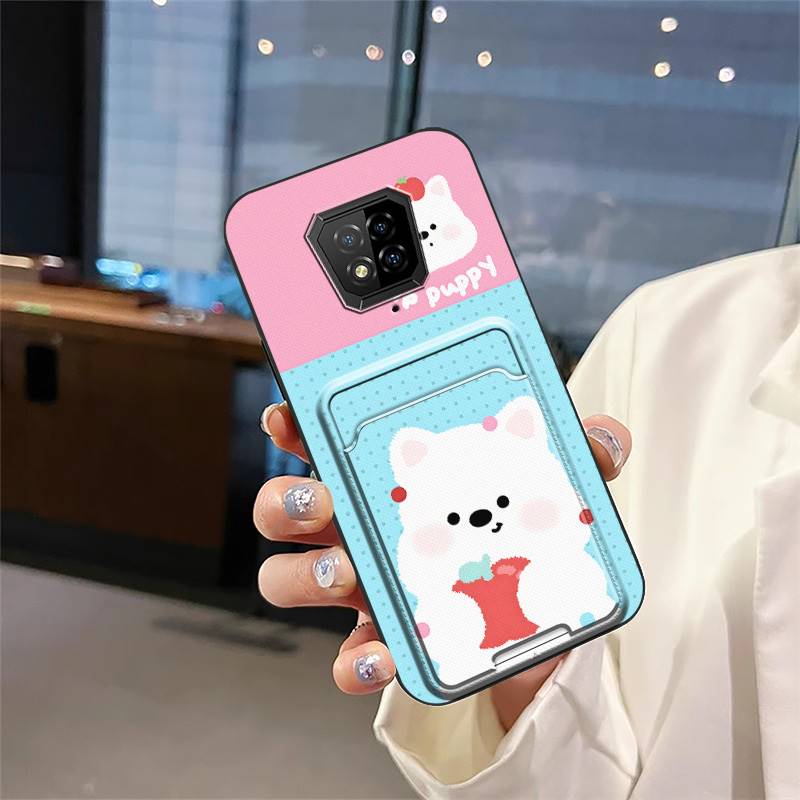 Card sleeve Cute Phone Case For Ulefone Armor8/8 Pro protective Waterproof Card bag Anti-dust Shockproof Fashion Design
