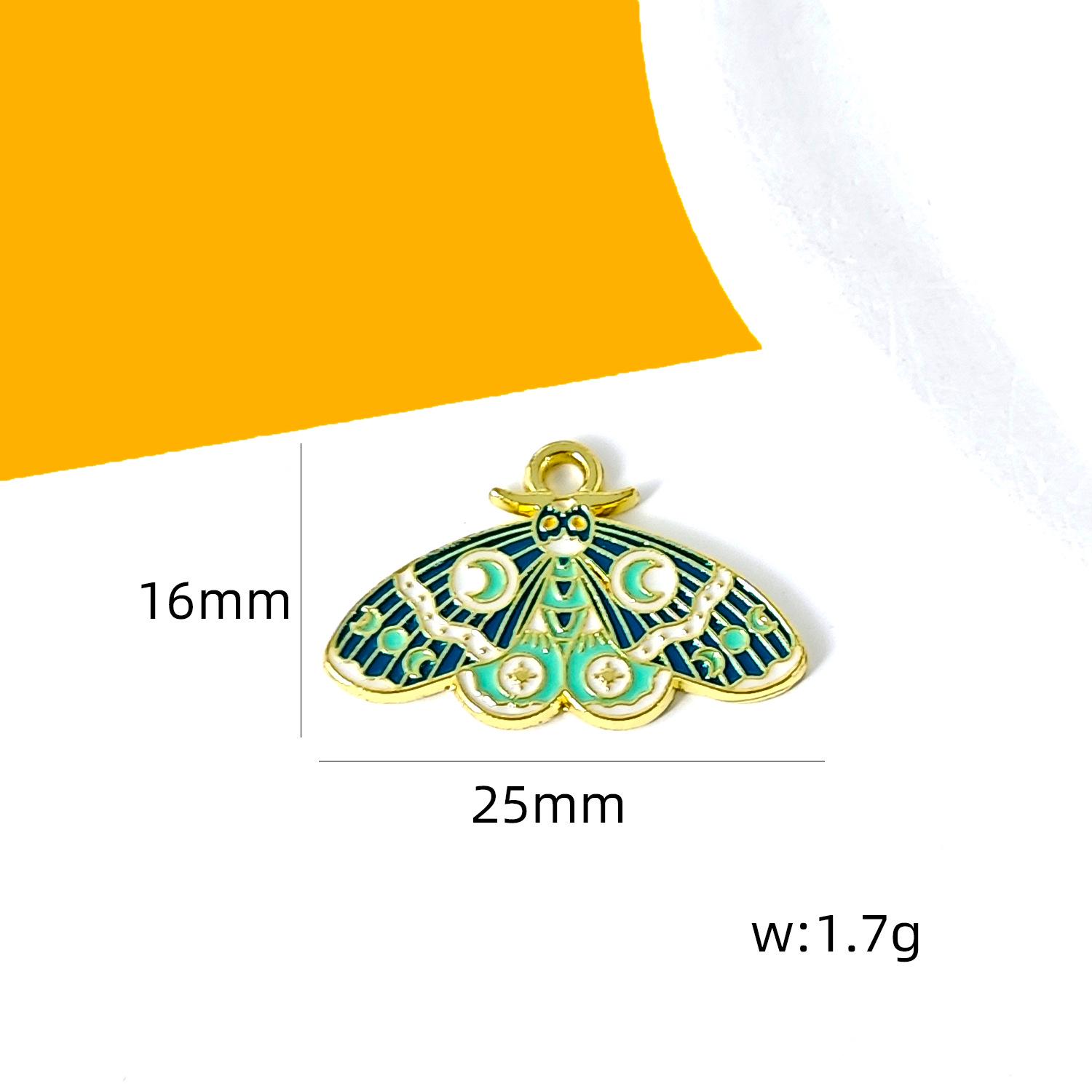 

Colorful Butterfly Pendant Charm for DIY Bracelets, Necklaces, Keychains Refer to image for size