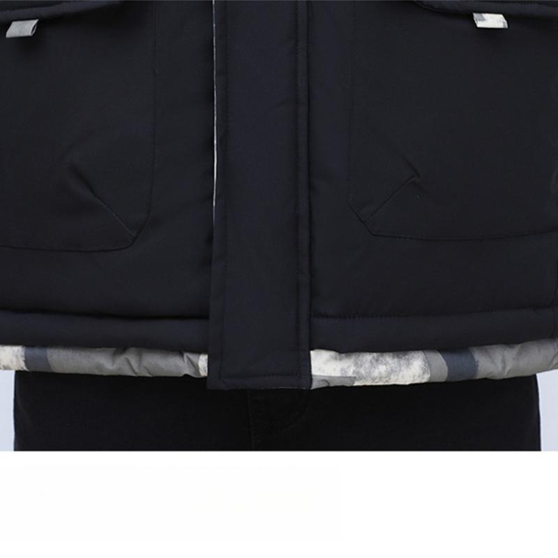 Men's Cotton Jacket Winter Coat New Japanese Style Trendy Short Cotton Padded Jacket Puffer Jacket Trendy Brand Cotton Clothing Cotton Padded Jacket