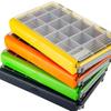 Waterproof Organizers Lure Baits Organizers Clear Lid Tray Box Baits Separator Fishing Tackle Box Storage Box Trays