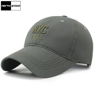 Northwood All Seasons Letters Baseballkappen für Herren Damen Hardtop Stickerei Baseballkappen Sonne Outdoor Hip Hop Papa Hüte