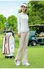 PGM Women's Autumn/Winter Golf Apparel: Long-Sleeve Polo Shirt & Pants Set
