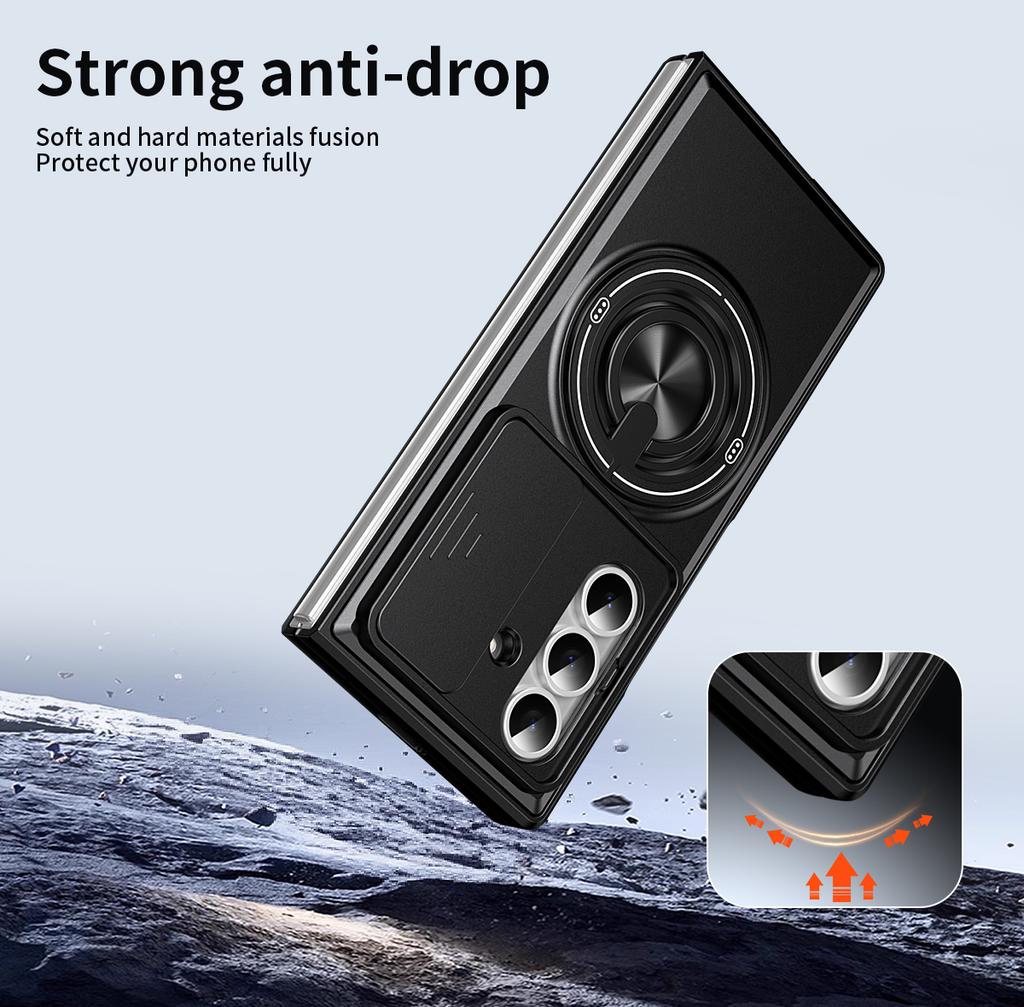 Stötsäkert Tåligt Hårt Pansarfodral för Samsung Galaxy Z Fold 8 Ultra Fold7 Fold8 Fold 7 6 5 4 Fold6 Fold5 Fold4 Telefonfodral