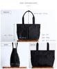 NEVEREND Horizontal Tote A4 Shoulder Simple Large Perfect for or Laptop Gray Men's Bag, Size, Lightweight, Multi-Pocket, Bag, Design, Capacity,