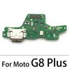 For Motorola Moto E4 E4T G3 G4 G5 G6 G7 Power E7 G8 Plus X4 One USB Charging Port Micro Dock Connector Board With Microphone
