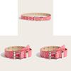 Punk Design Star Shape Pu Belt With Double Pin Closure For Street Style