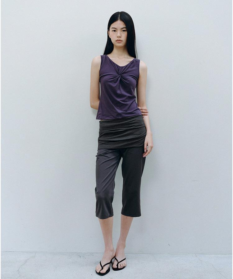 Kasel Soft Twist Sleeveless, Purple