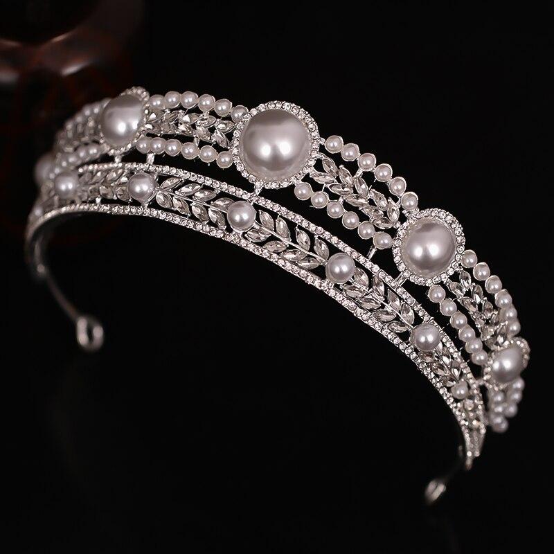 

Модная тиара, свадебная корона, женский головной убор принцессы в стиле ретро с цирконием, аксессуары для головных уборов на день рождения