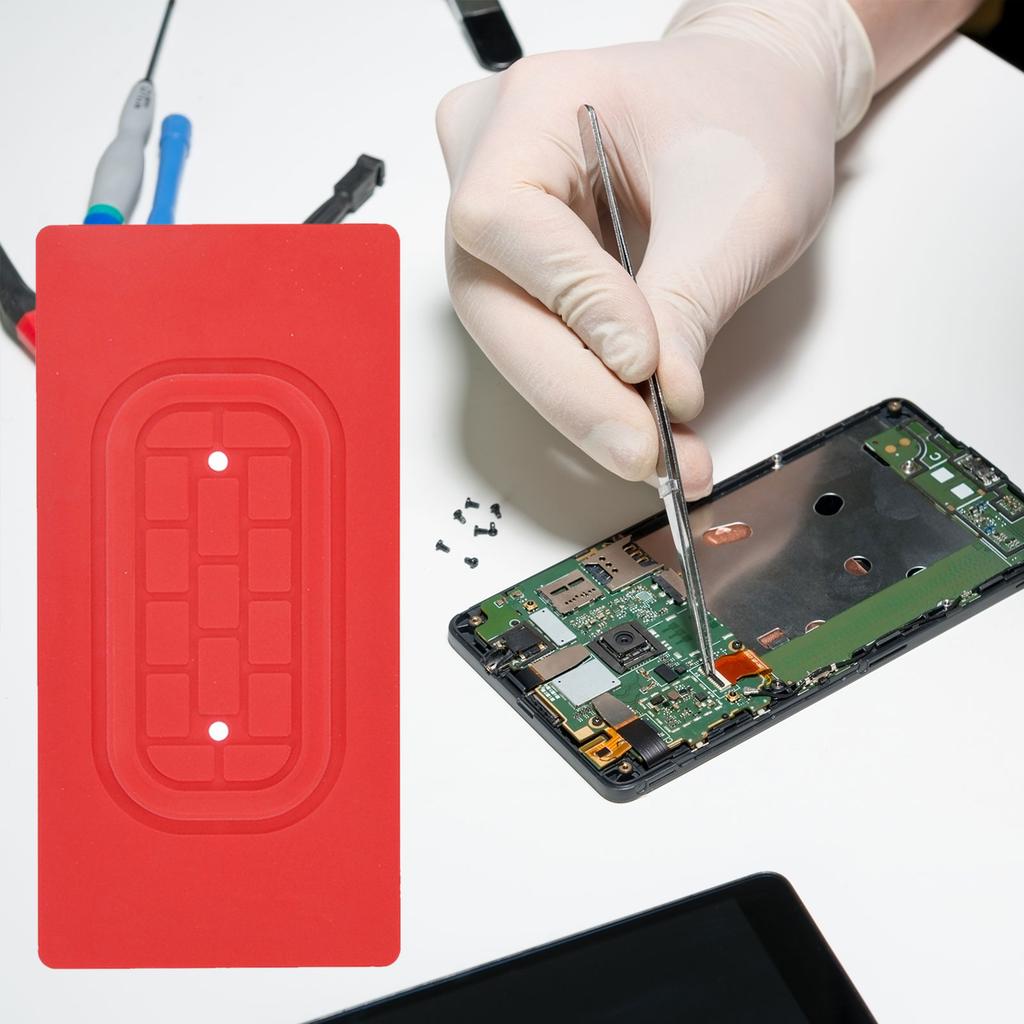 Vacuum Adsorption Screen Repair Mat Separator Pad For Electronics Anti Pressure Design Portable Heat Resistant Construction