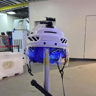 Visera de Casco de Hockey sobre Hielo Práctica Resistente a los Impactos para Mujer Hombre Repuesto