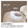 Richell Try Easy-Drink Cup Mug R Car 270ml, Spill-Proof Baby Training Cup, Polypropylene, Dishwasher & Boil Safe, for 8 Months and Up (120767)