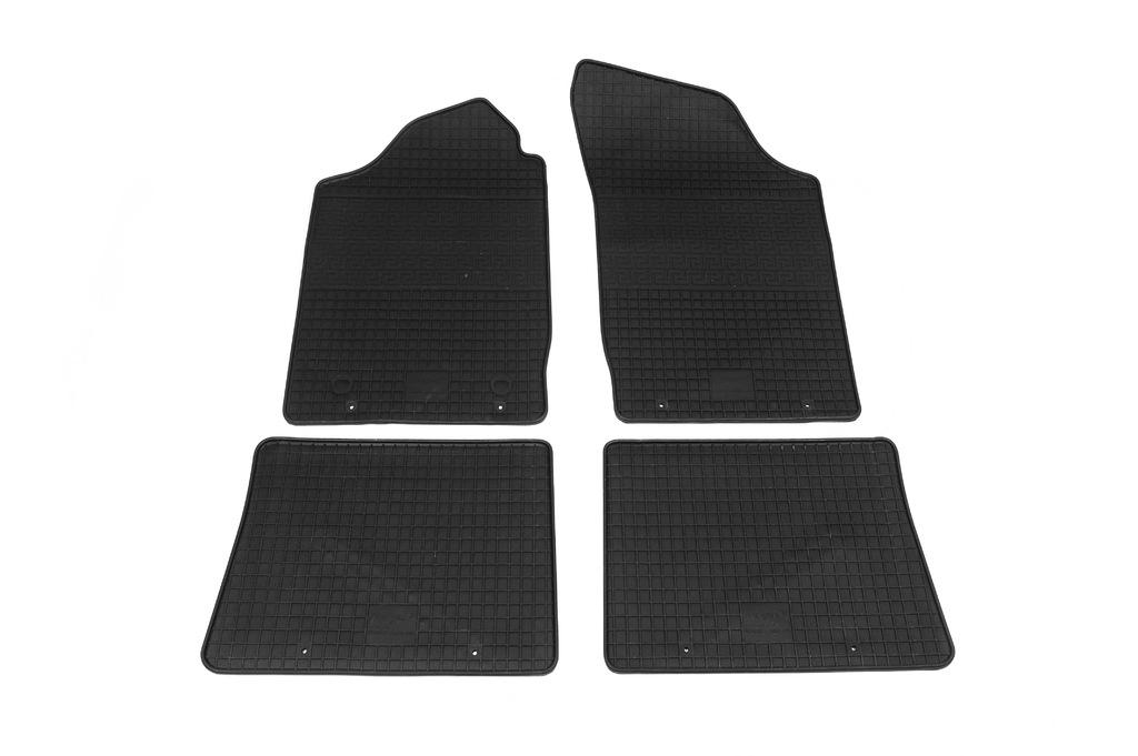 Rubber Mats (4 Pcs, Polytep) for Renault Symbol 2008-2013