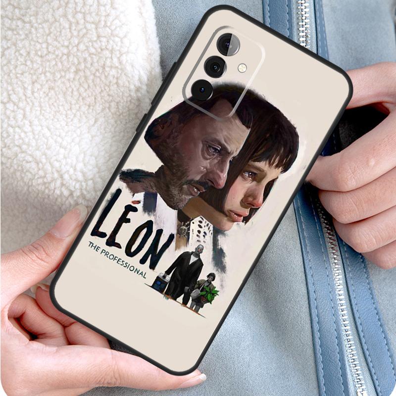Leon The Professional Phone Case For Samsung Galaxy A54 A34 A14 A15 A25 A35 A55 A53 A33 A13 A52 A32 A12 A51 A71