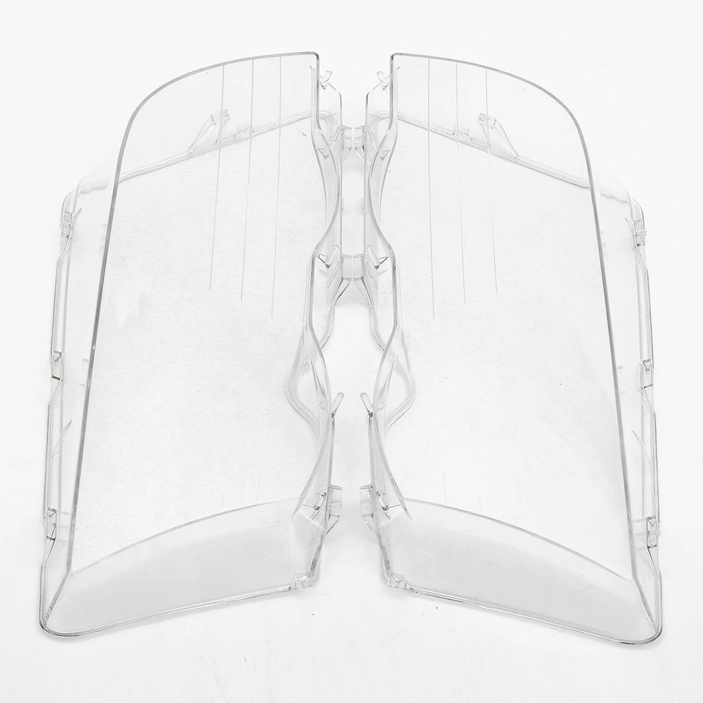 Car Headlight Cover Lampshade Waterproof Bright Shell Cover for BMW E46 3 Series 4 Door 1998-2001 HeadLamp Clear Lens Cover