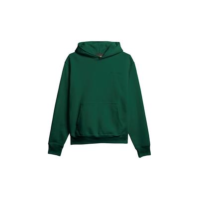 adidas Originals Trefoil X Pharrell Williams Basics Bestickter Hoodie Herren Oberteile Dunkelgrün GM1944