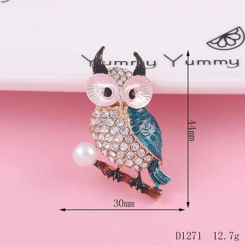 Owl Refrigerator Magnets: DIY Jewelry & Clothing Accessories with Diamond Stickers
