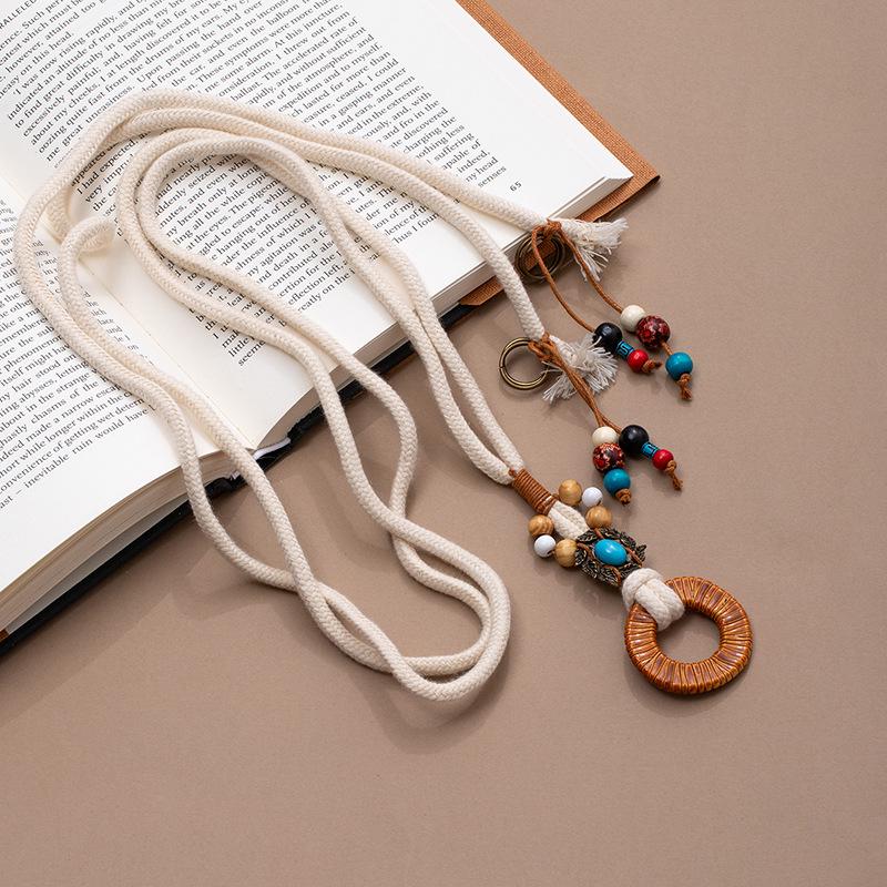 Bohemian Tassel Woven Belt - Women's Casual Exotic Korean Style Waist Ornament