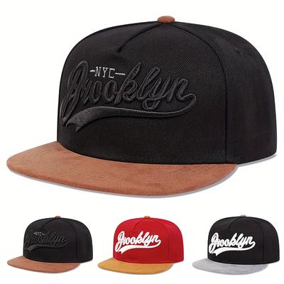 Unisex BROOKLYN Stickerei Hip-Hop Hüte Frühling Herbst Outdoor Verstellbare Lässige Baseballkappen Trucker Caps Sonnenschutzhut