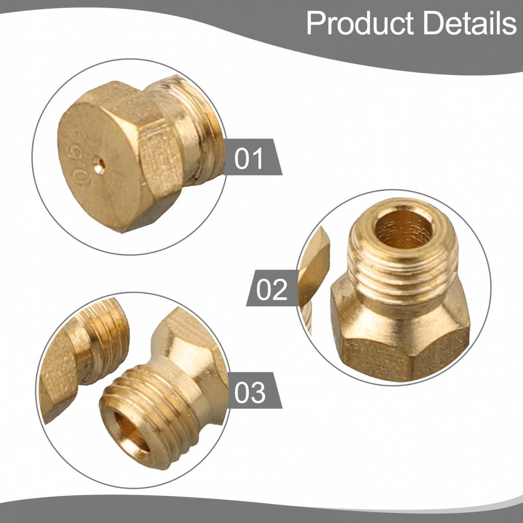 Butane Brass Nozzle Gas Stove LPG Conversion Nozzle