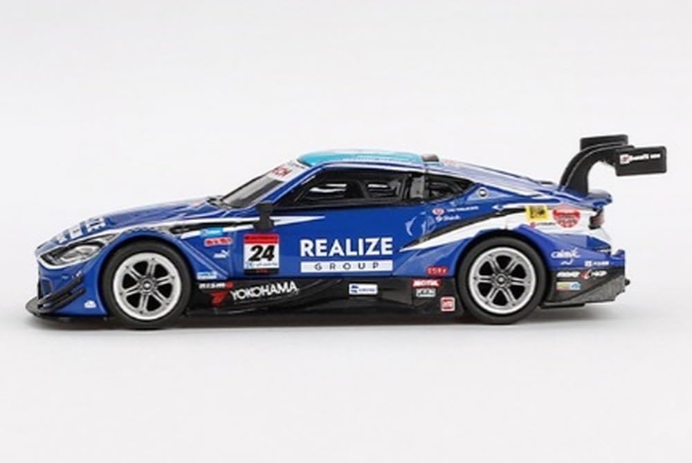 MINI GT Scale Nissan Z GT500 SUPER GT Series 2023 REALIZE CORPORTATION ADVAN Z KONDO RACING Finished Model 1/64 #24 (Left-Hand Drive) MGT00850-BL