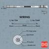 Hosa SL Guitar Cable GTR-205R 1.5m