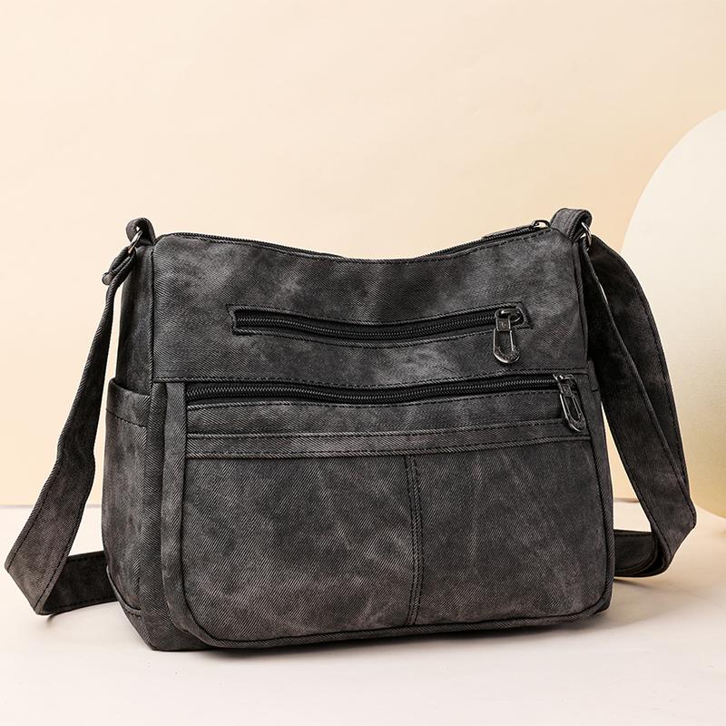 Женская сумка через плечо в стиле ретро — фото 18