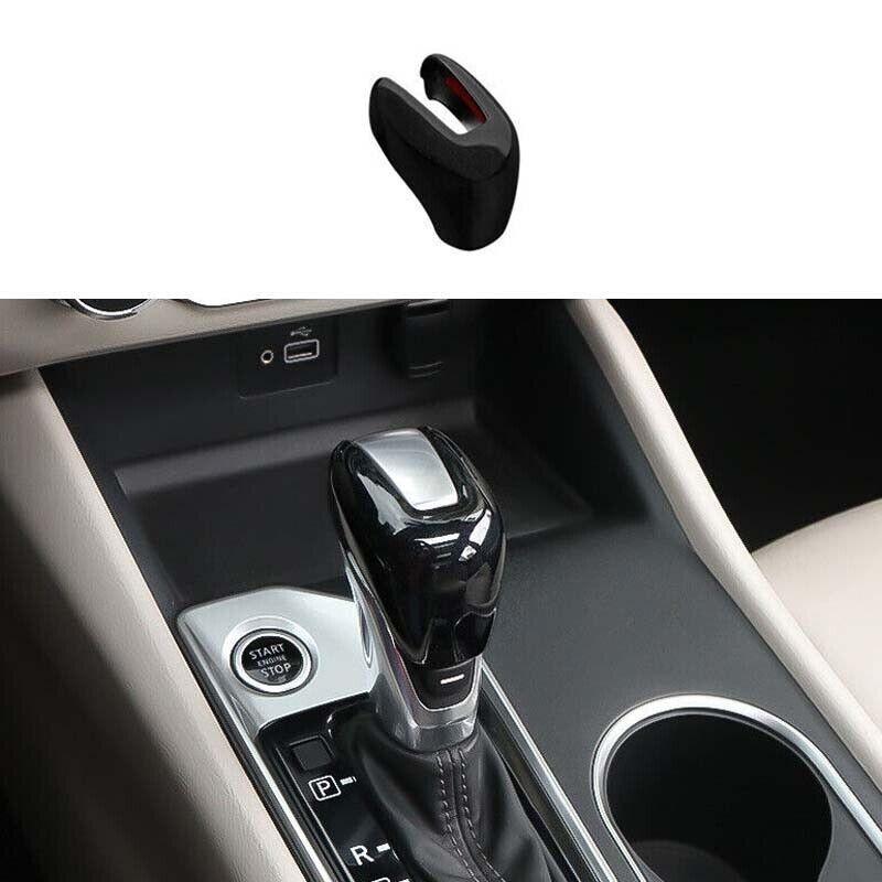 Trim For Nissan Altima 2019~2024 Gear Shift Lever Knob cover Inner Glossy Black