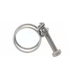Yuzhiao 304 Stainless Steel Double Wire Hose Clamp
