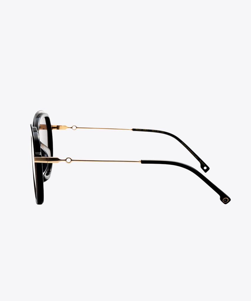 Seupeulingseuteulingseu Oversized Jetwing Shape Page 380 [Black]