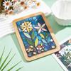 DIY Mosaic Craft Kit for Handmade Leaf Ceramic Mosaic Coasters for Home Decor