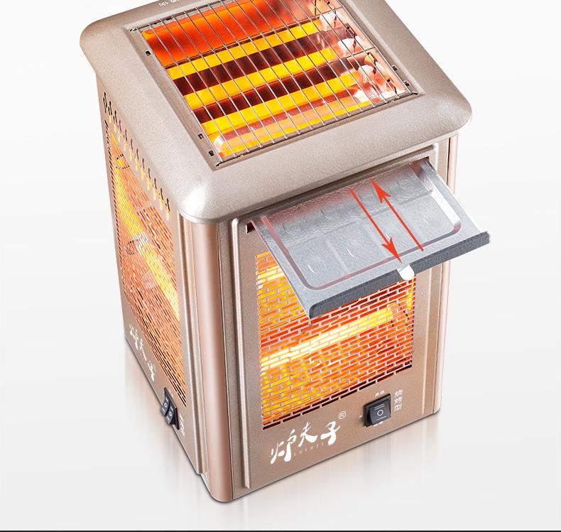 Lufuzi Mini Five-Sided Silent Electric Heater