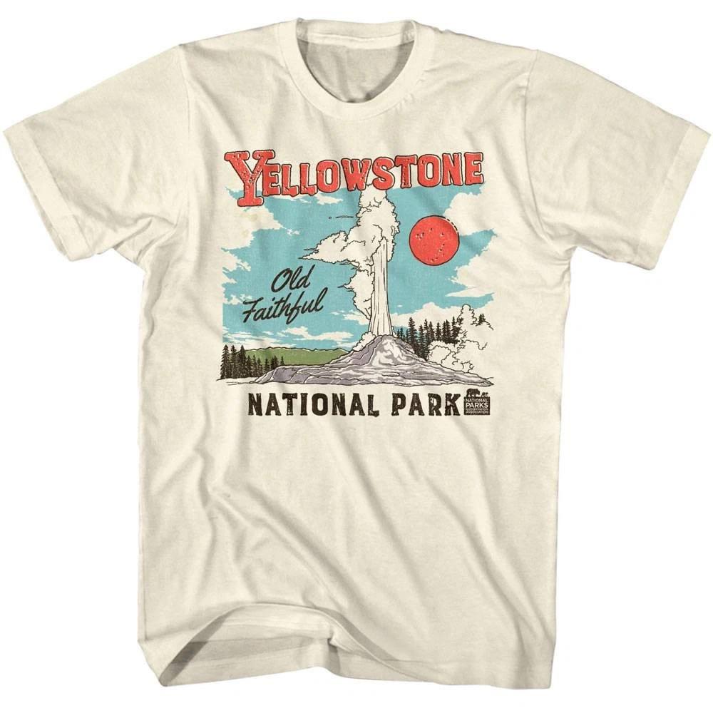 Yellowstone Old Faithful Men s T Shirt 2XL