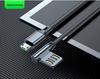 5A Fast Charging USB Elbow Data Cable for Car, Blind Plug, Available in 0.5m and 2m