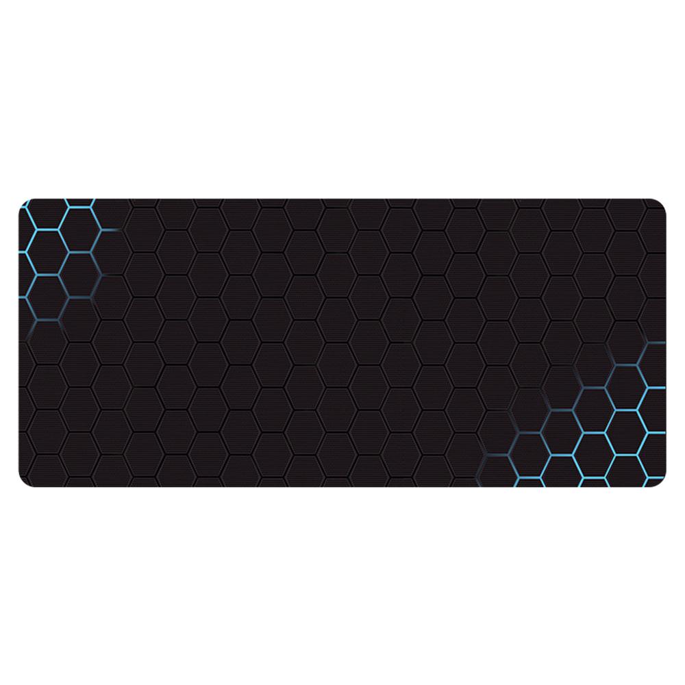300x800x3mm Honeycomb Pattern Gaming Mouse Pad Rubber Anti-skid Desktop Mat
