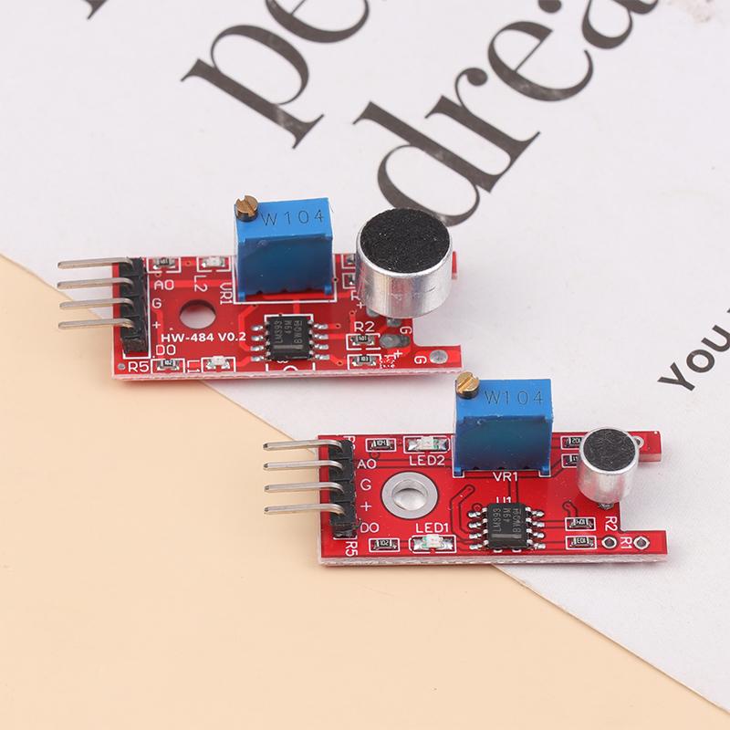 1/3Pcs KY-038 Sound Detection Module Microphone Voice Sound Sensor Module Digital Output Sensors For Arduino DIY
