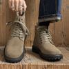 Fashion Autumn and winter boots Trendy men's minimalist style design Fashion party Outdoor street High quality luxury shoes lace-up New