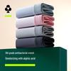 YOUKESHU Men's 100% Cotton Antibacterial Boxer Briefs Multi-pack
