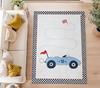 Interactive City Map Play Rug with Car Track Educational Road Mat for Toddlers Fun Traffic Carpet for Preschool Learning Spaces